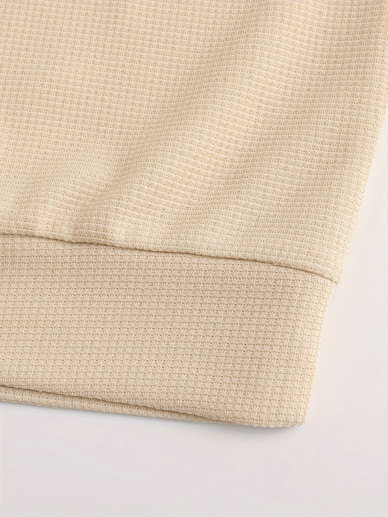 mens stylish loose solid sweatshirt casual slightly stretch breathable crew neck long sleeve top for spring fall outdoor details 12