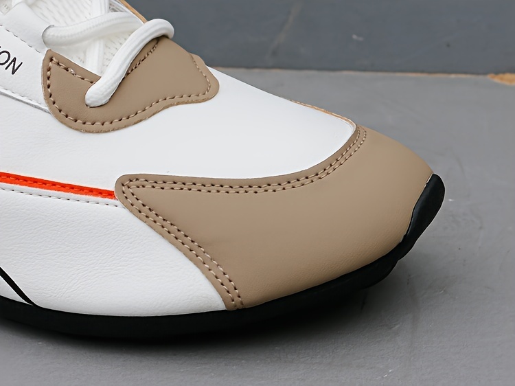 trendy chunky shoes men s comfy non slip lace sneakers men s details 9