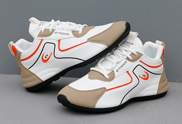 trendy chunky shoes men s comfy non slip lace sneakers men s details 6