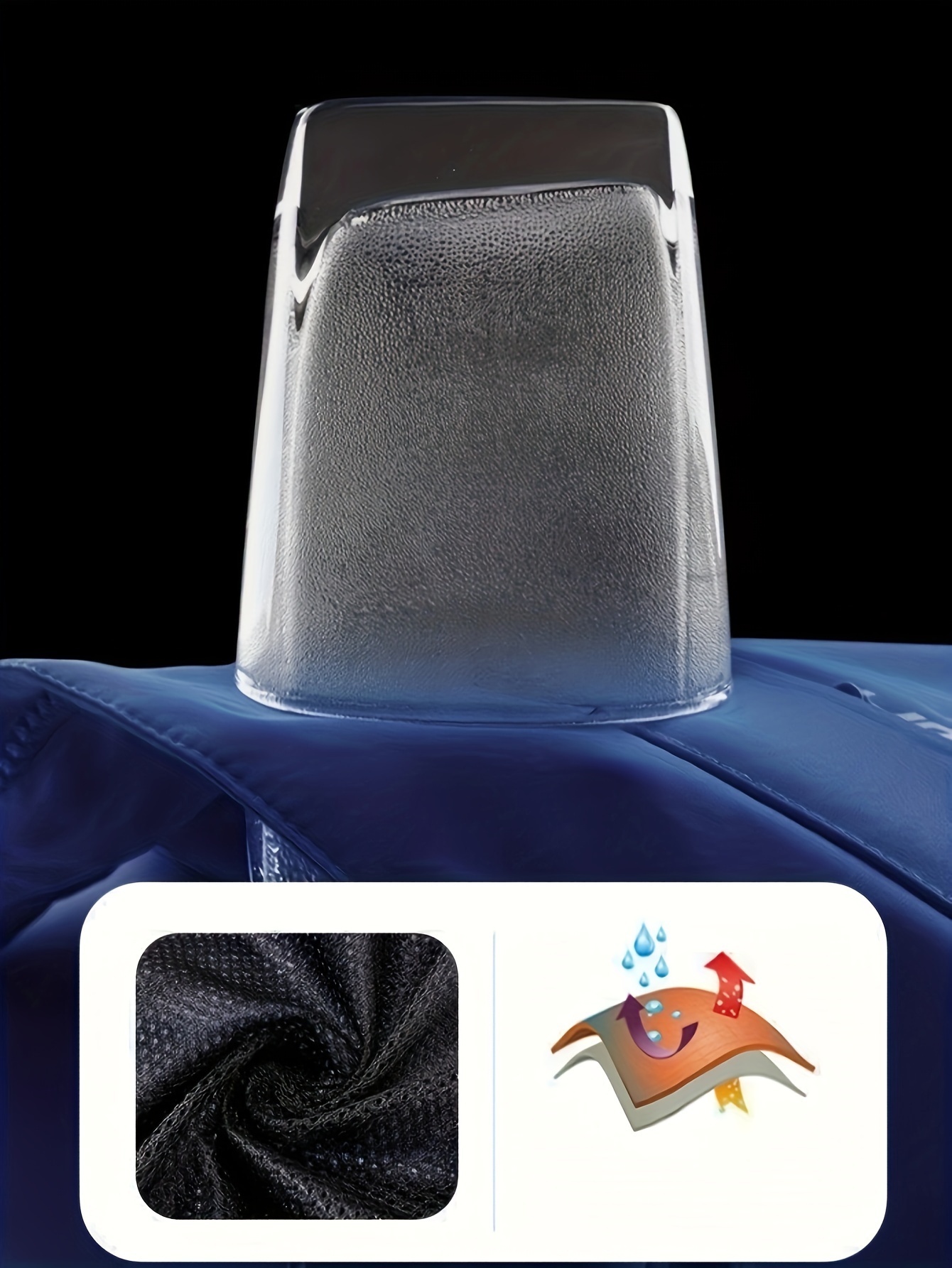 mens lightweight waterproof rain jacket hooded shell outdoor raincoat hiking windbreaker jacket coat details 26