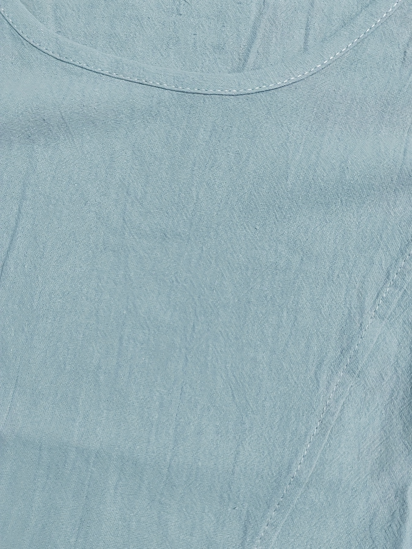 pocket front solid dress casual crew neck sleeveless simple dress womens clothing details 19