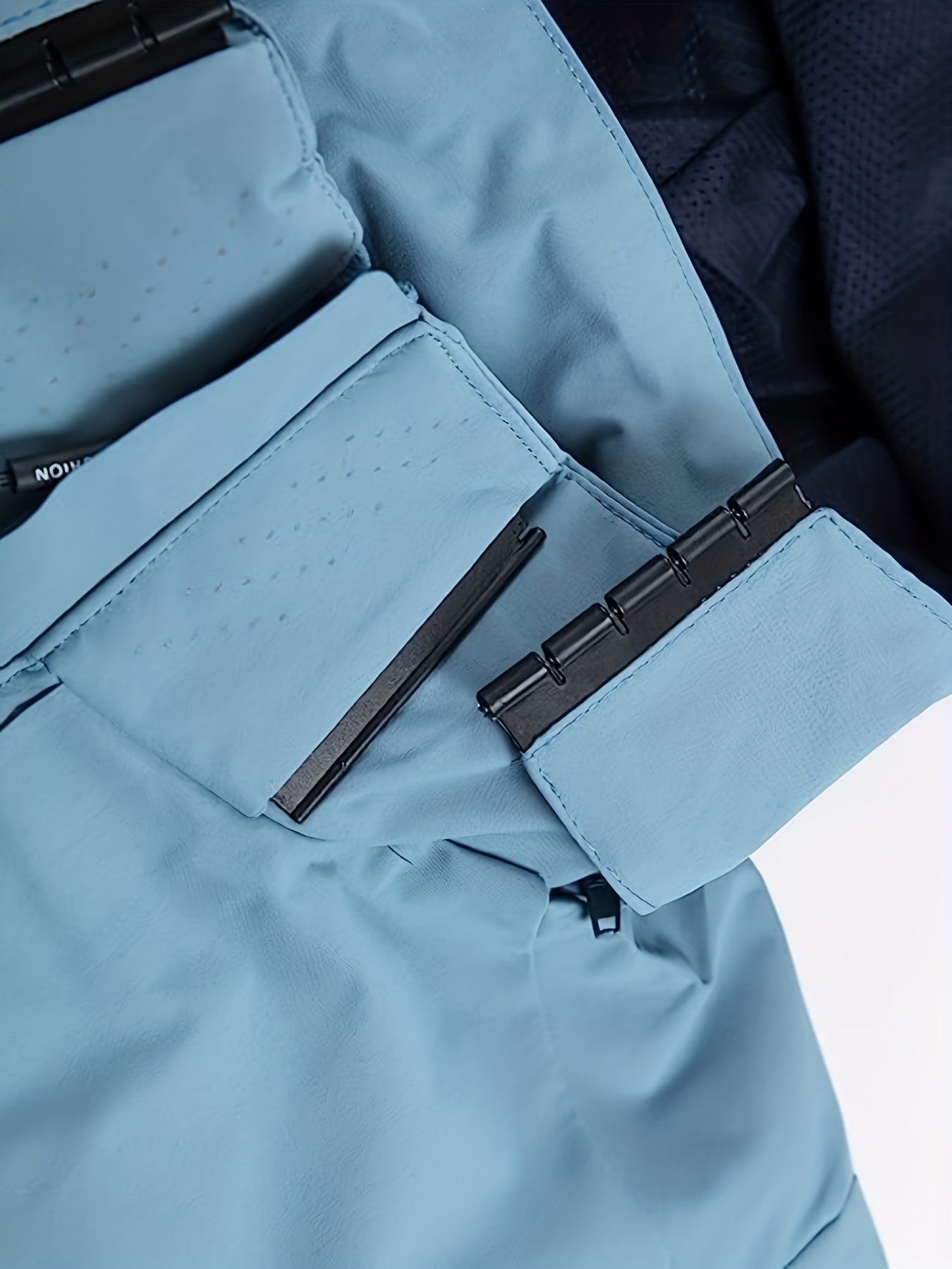 mens lightweight waterproof rain jacket hooded shell outdoor raincoat hiking windbreaker jacket coat details 31