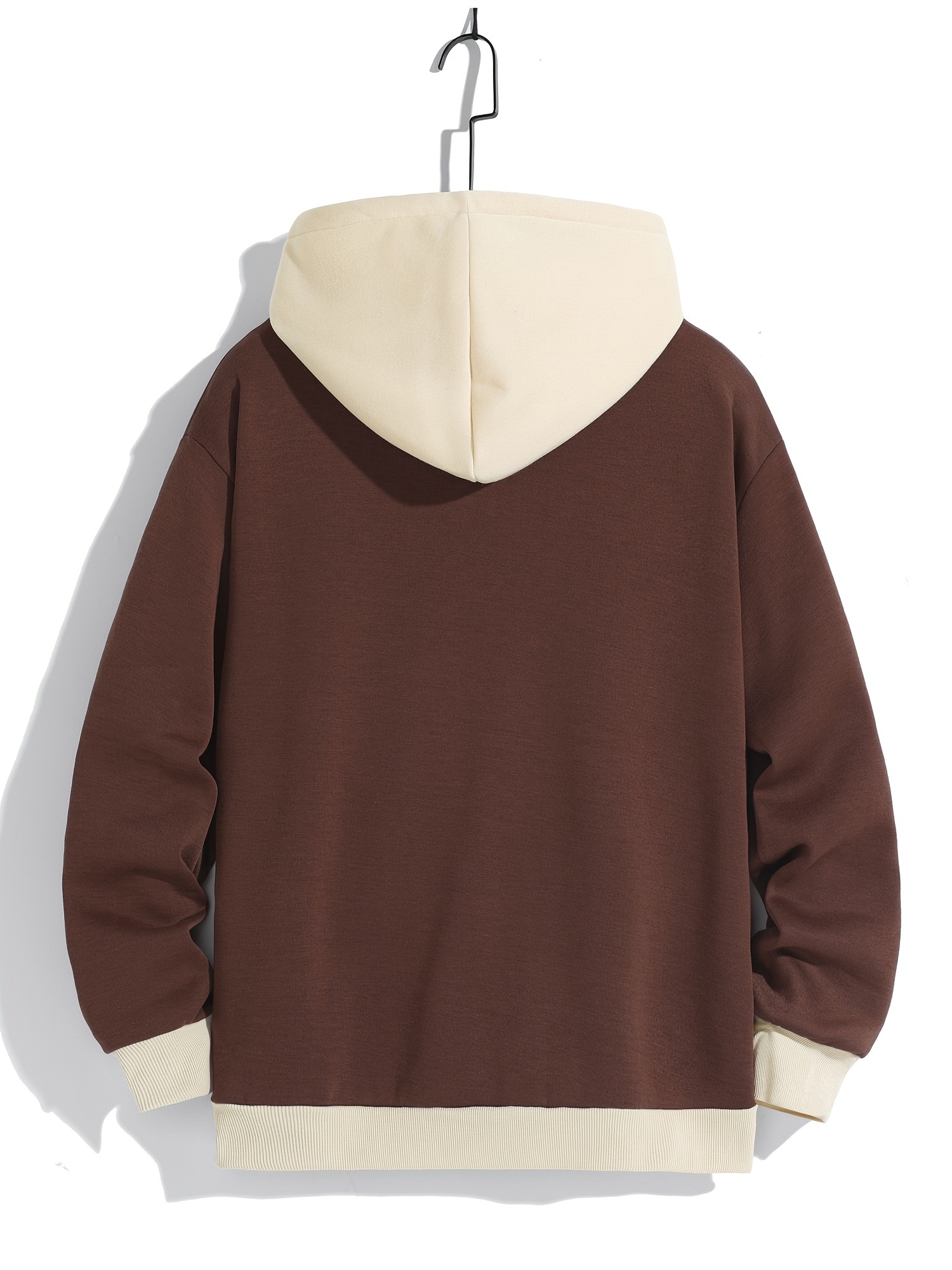 retro color block streetwear cool hoodies for men mens casual graphic design pullover hooded sweatshirt for winter fall as gifts details 1