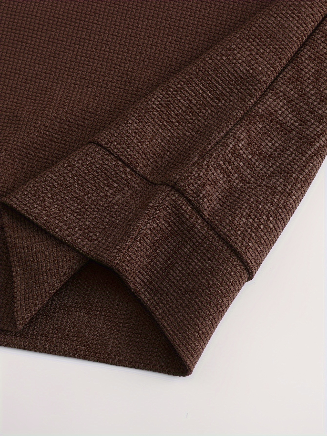 mens stylish loose solid sweatshirt casual slightly stretch breathable crew neck long sleeve top for spring fall outdoor details 31