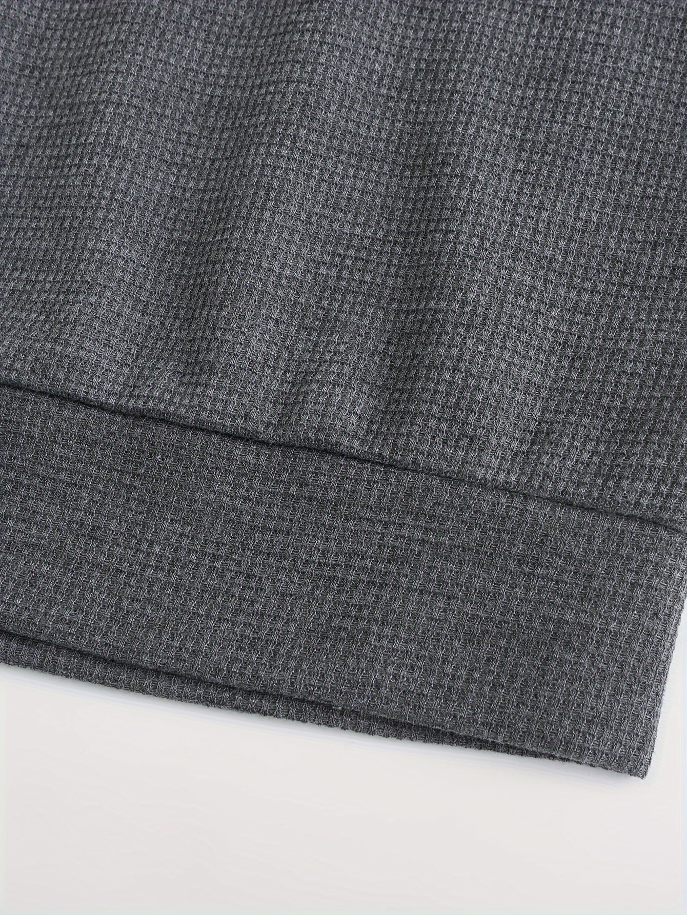 mens stylish loose solid sweatshirt casual slightly stretch breathable crew neck long sleeve top for spring fall outdoor details 49