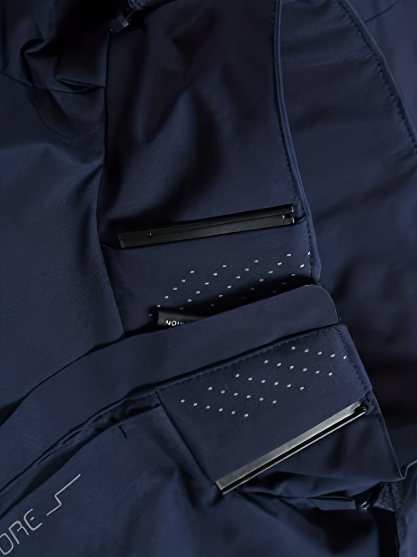 mens lightweight waterproof rain jacket hooded shell outdoor raincoat hiking windbreaker jacket coat details 2