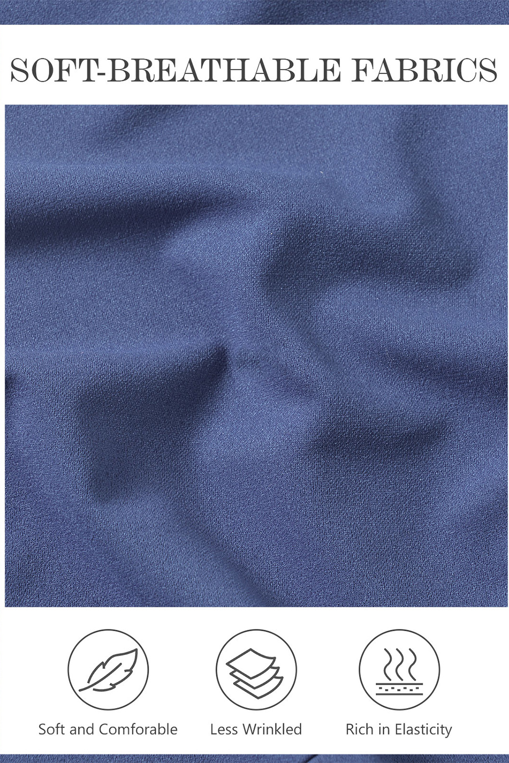 Elegant Grey Blue Asymmetrical Cocktail Party Dress