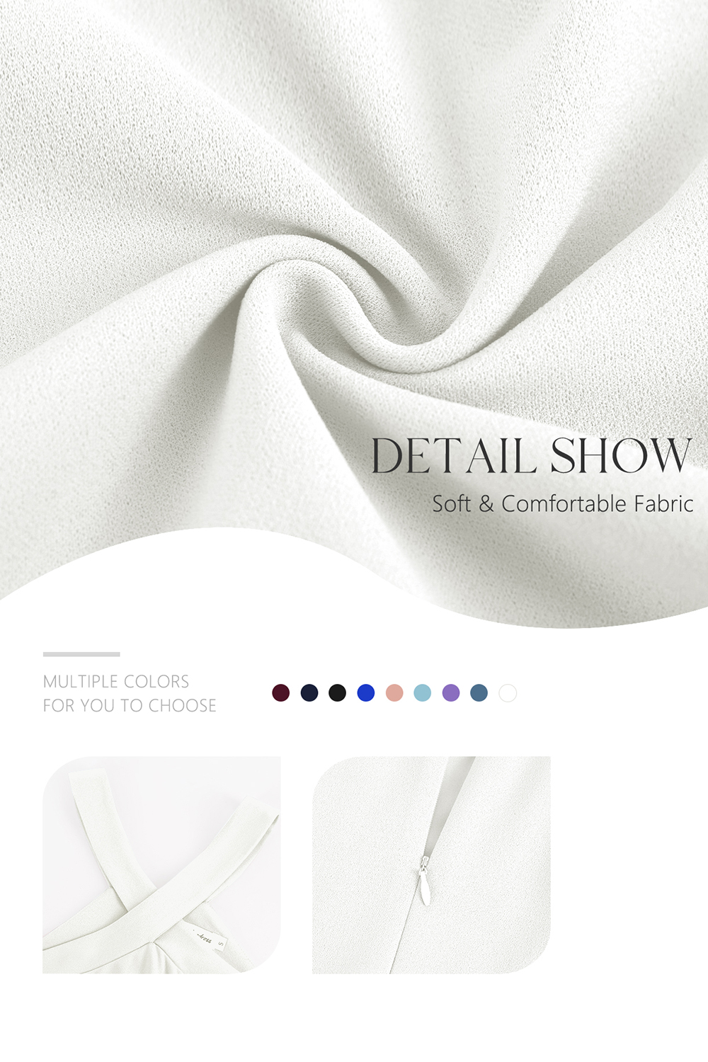 2024 White Halter High-low Cocktail & Party Dress