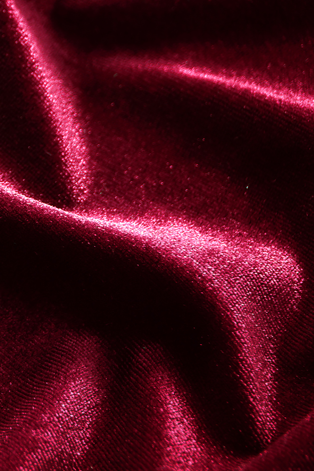 Elegant Round-Neck Short-Sleeve Bow-Tie Ruched Velvet Solid Color A-Line Midi Dress