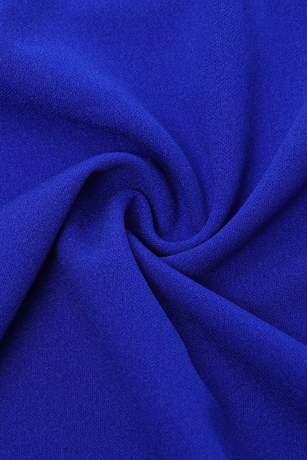 Elegant Asymmetrical Royal Blue Spaghetti Strap Wedding guest & Cocktail Dress