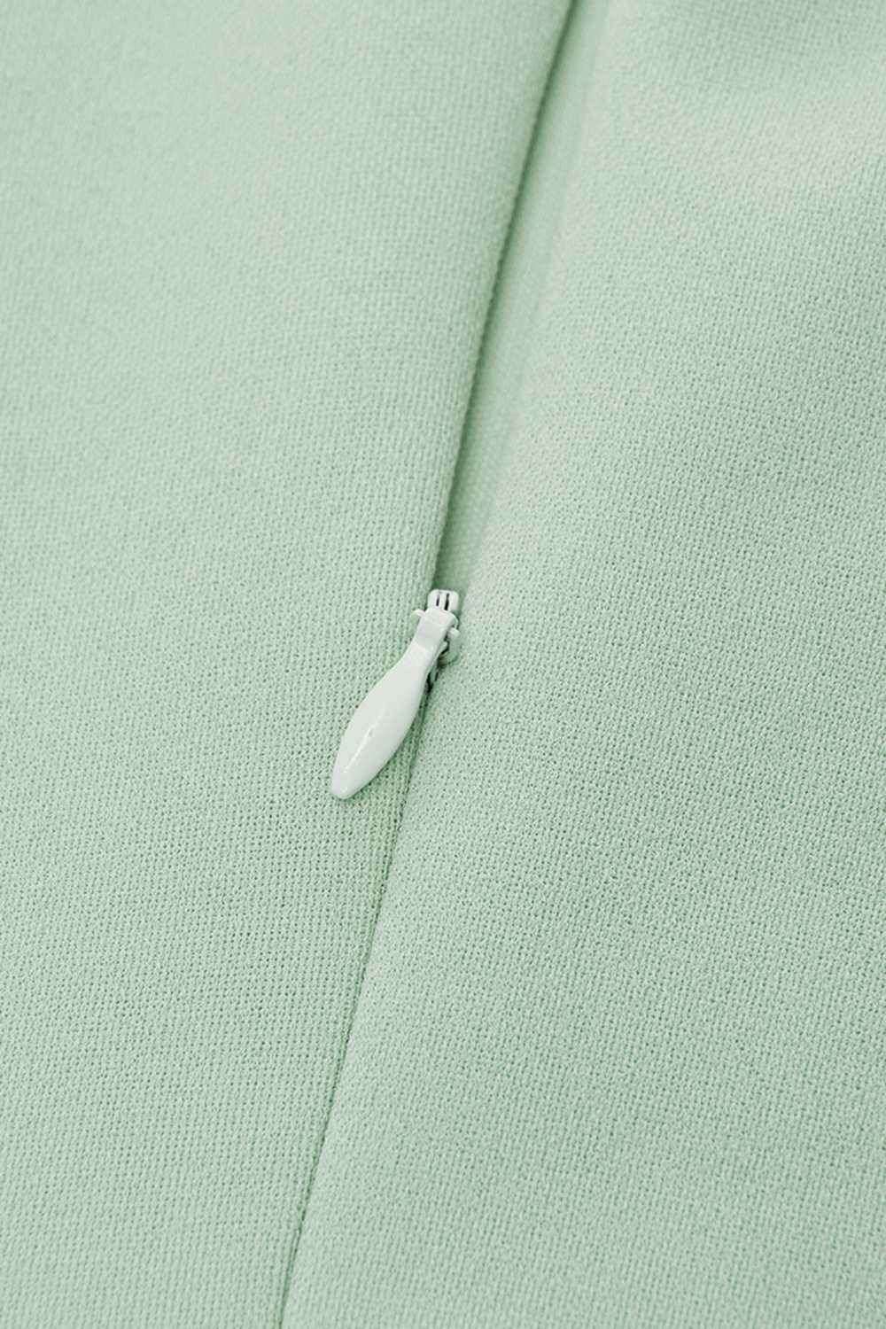 Elegant Asymmetrical Light Green Spaghetti Strap Wedding guest & Cocktail Dress