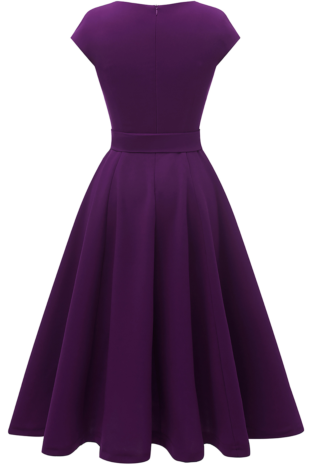 DRESSTELLS Women's Cocktail Dresses 2024 Modest Wedding Guest Dress, Graduation Prom & Bridesmaid