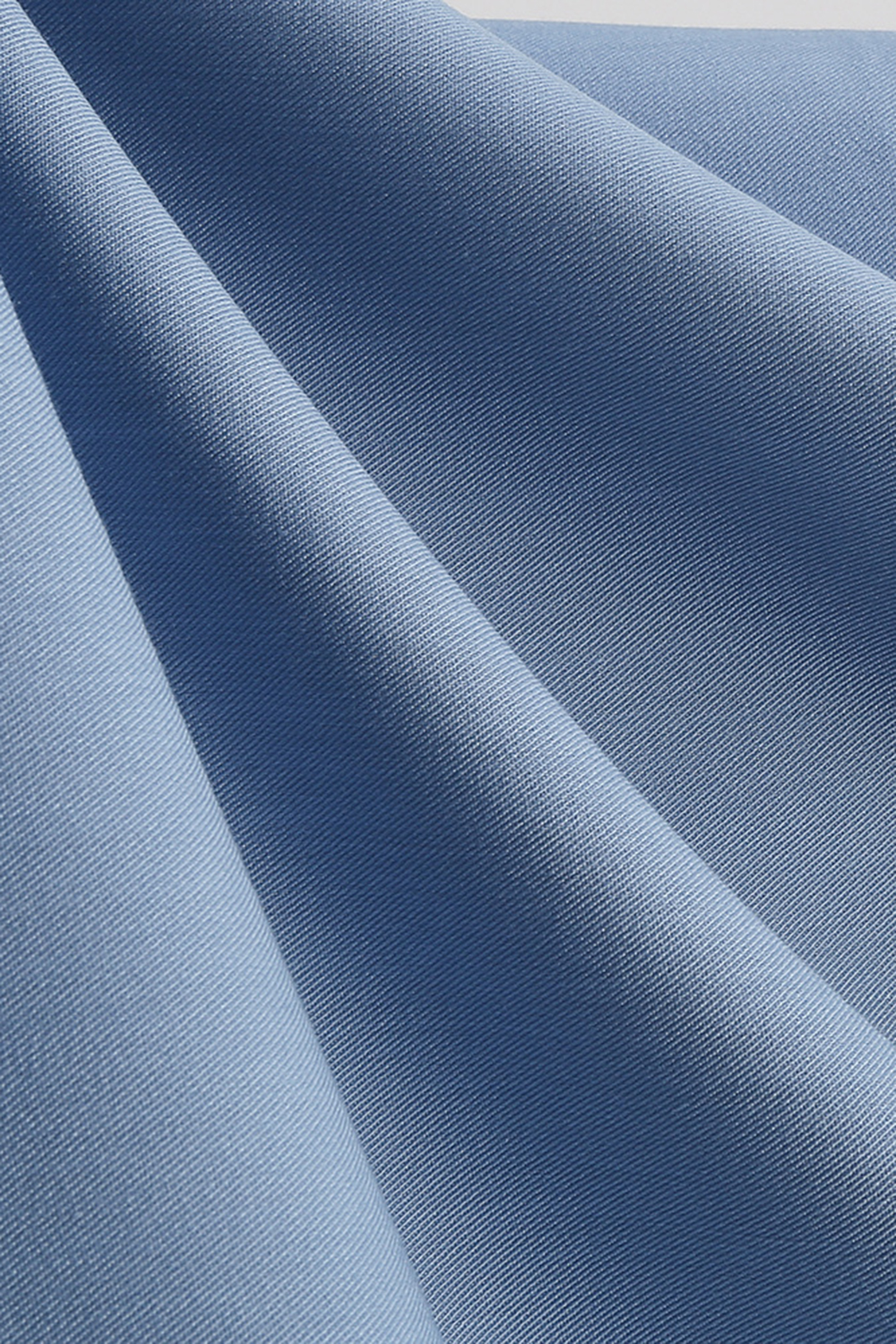 Vintage Elegant Blue A Line 1950s Swing Dress with Belt