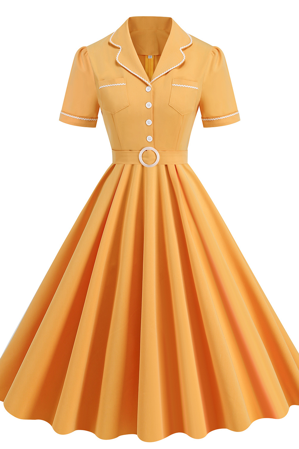 1950s a line dress best sale