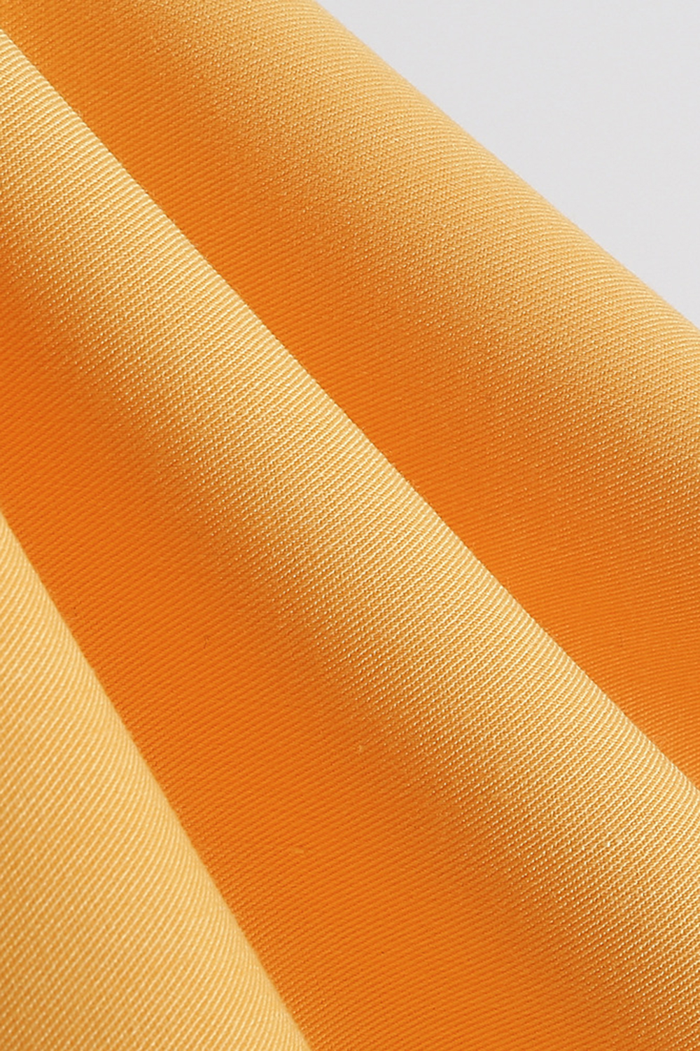 Vintage Yellow 1950s A-Line Swing Dress with Belt