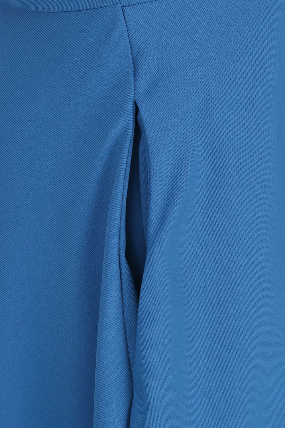 Vintage Blue 1950s A-Line Swing Dress | Flirty Halter Neckline & Lapel