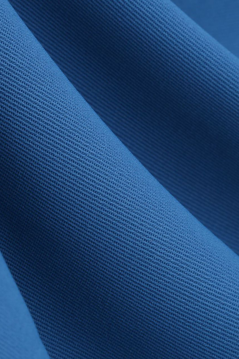 Vintage Blue 1950s A-Line Swing Dress | Flirty Halter Neckline & Lapel