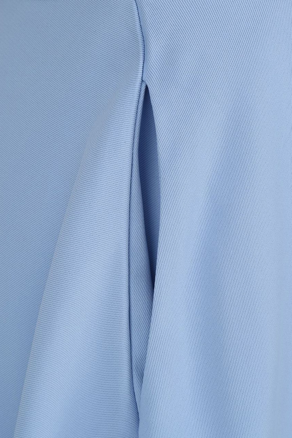 Vintage Light Blue 1950s A-Line Swing Dress | Flirty Halter Neckline & Lapel