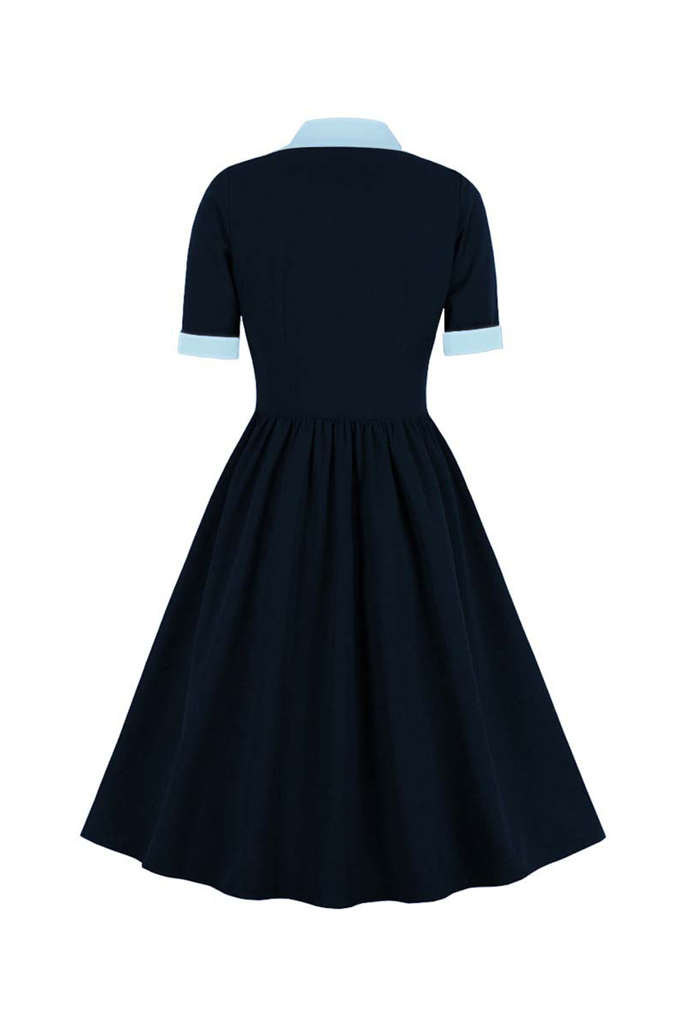 Versatile Vintage Navy Casual, Formal/Party Occasions Dress