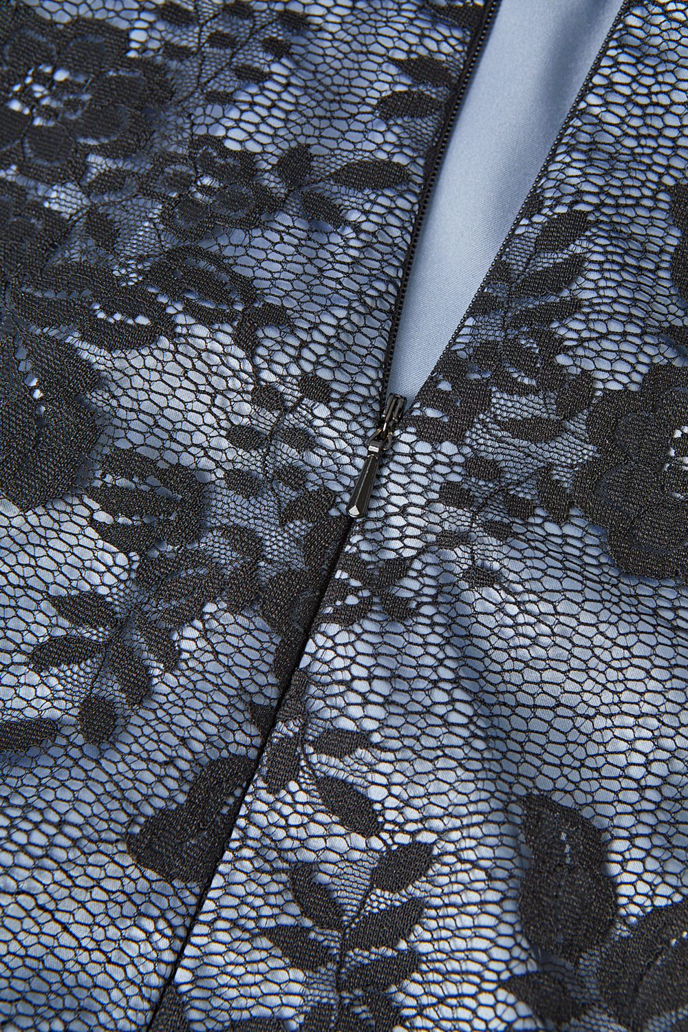 Elegance V-Neck Lace Applique Sheath Midi Tea Cocktail Dress