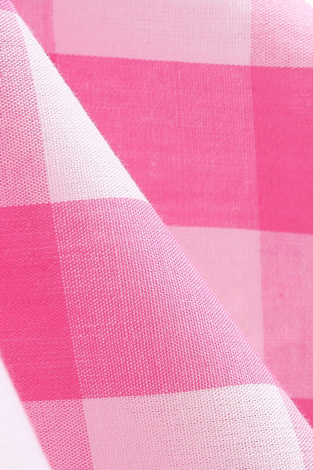 Elegant High-Waisted A-Line Black Checkered V-Neck Vintage Dress