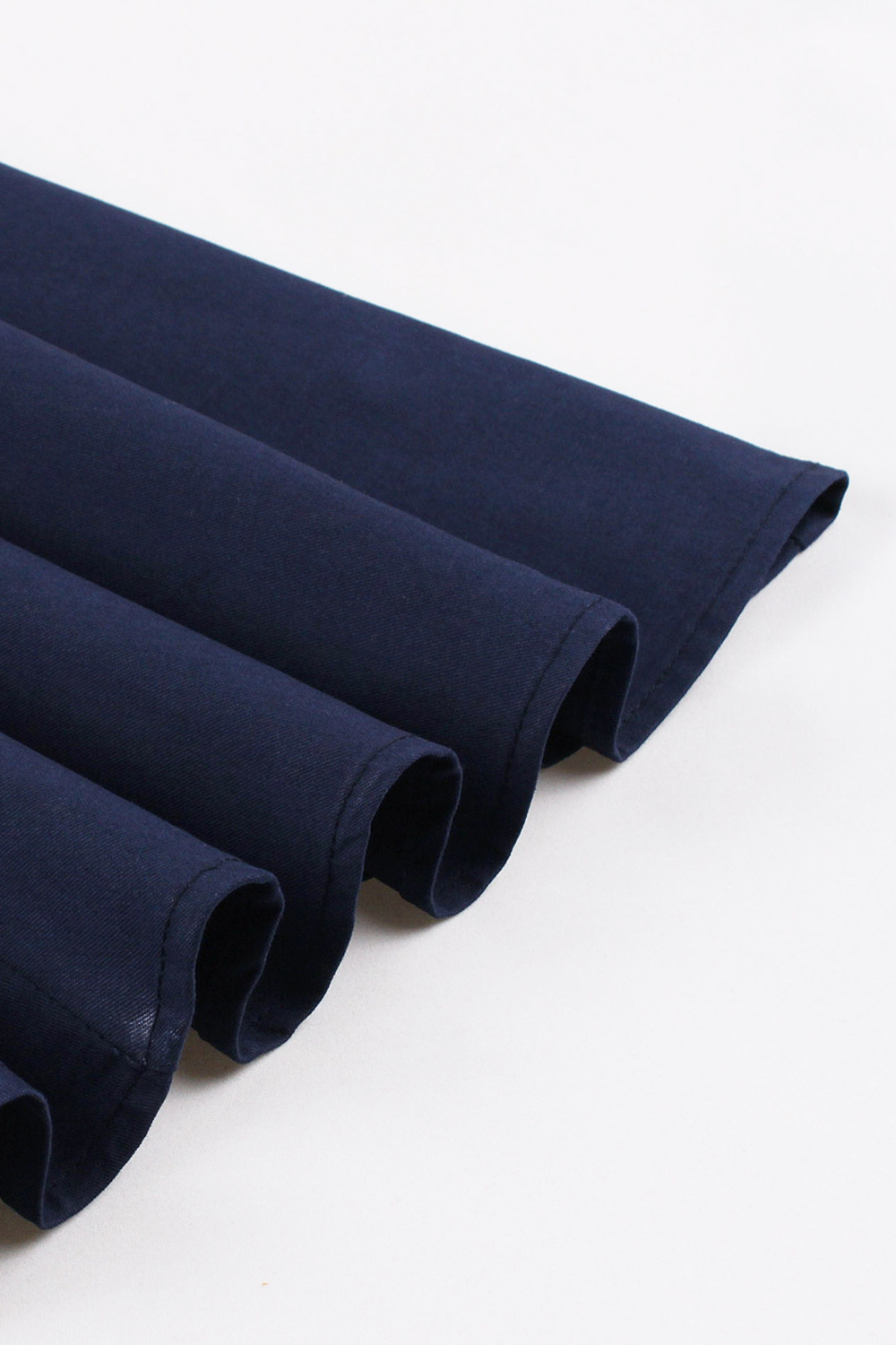 Modest Burgundy Collared A-Line Swing Vintage Dress with Belt