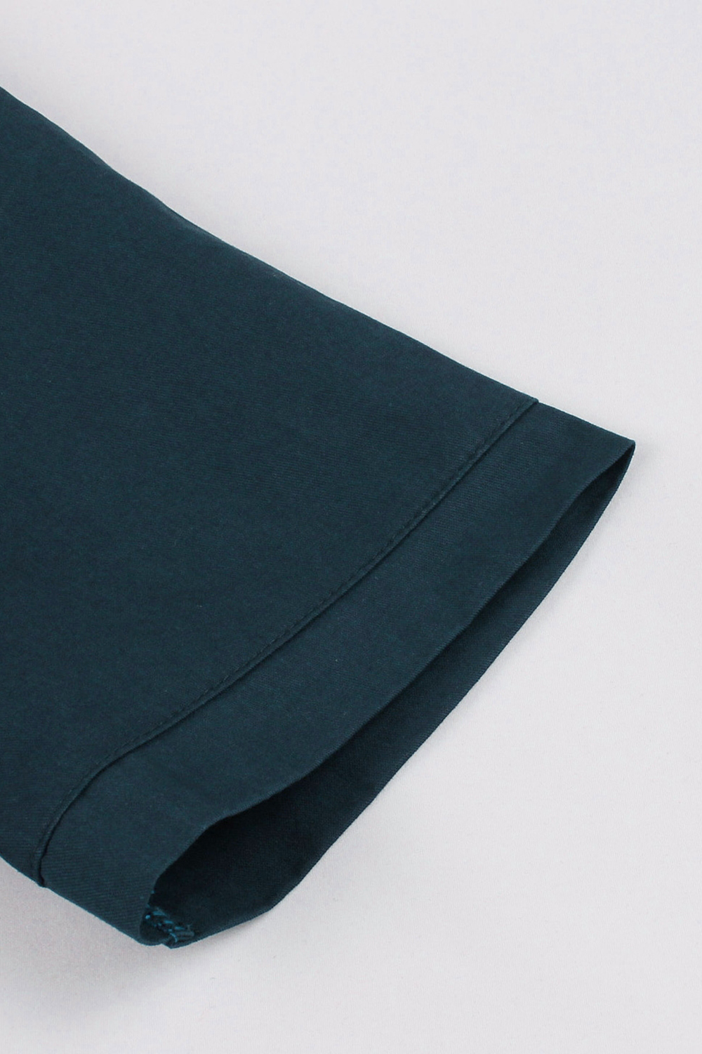 Modest Burgundy Collared A-Line Swing Vintage Dress with Belt