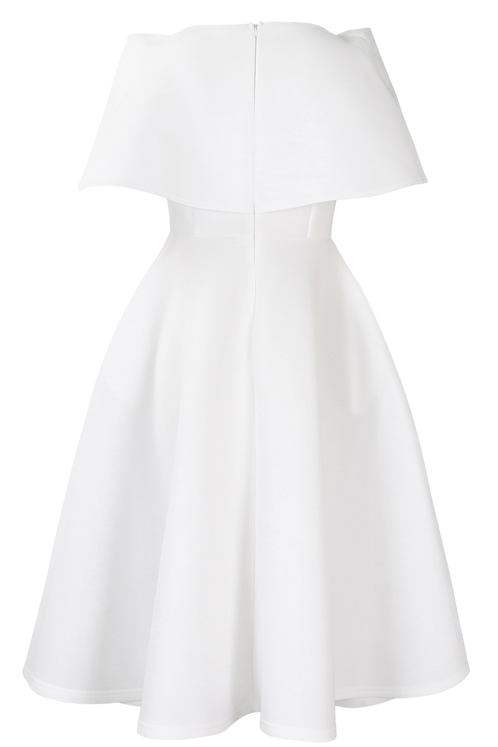 Round Neck Ruched Short Sleeve Knee-Length Cocktail Dress