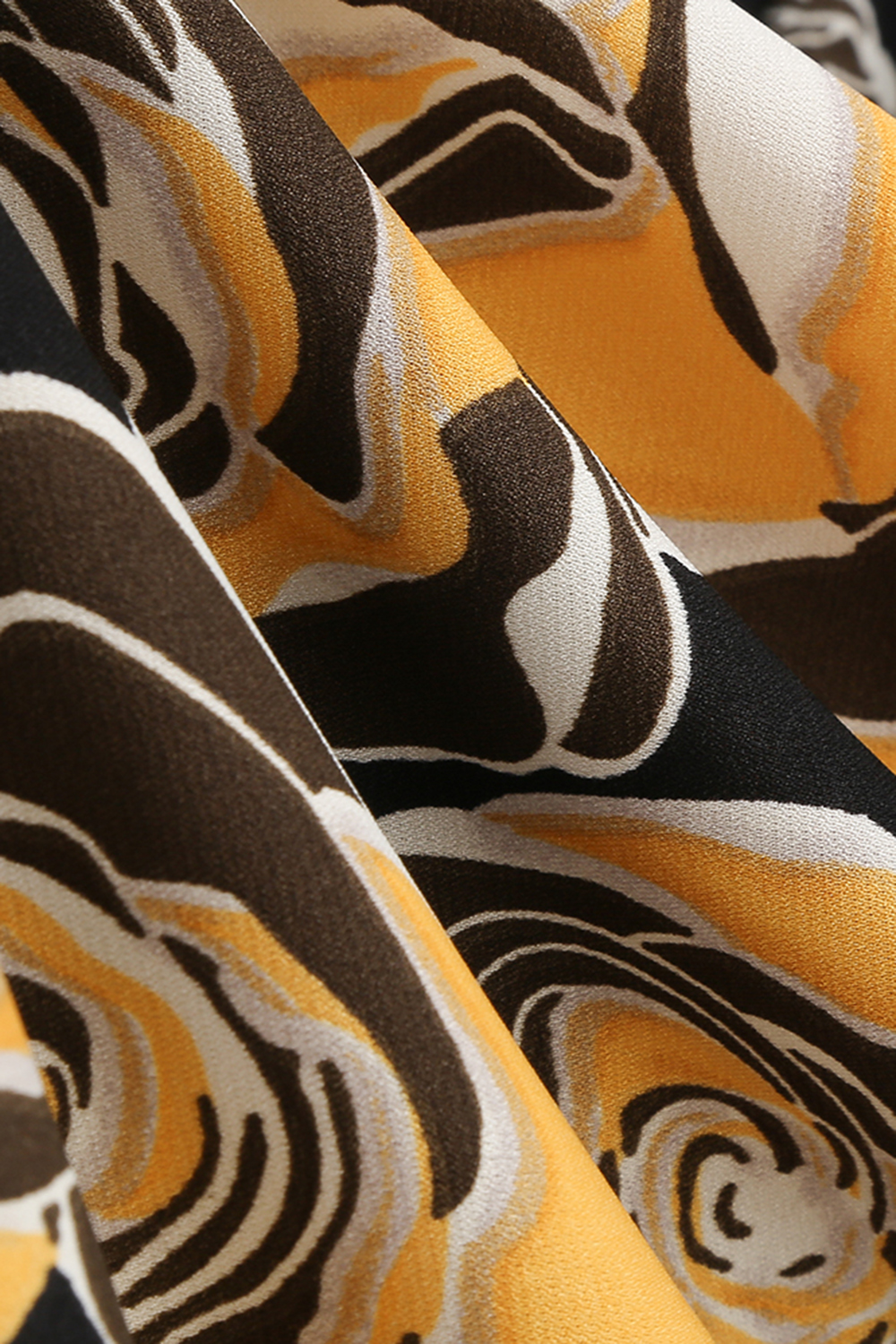 Floral Print Heart-Shaped Neck Short Sleeve Ruched Midi Party Dress