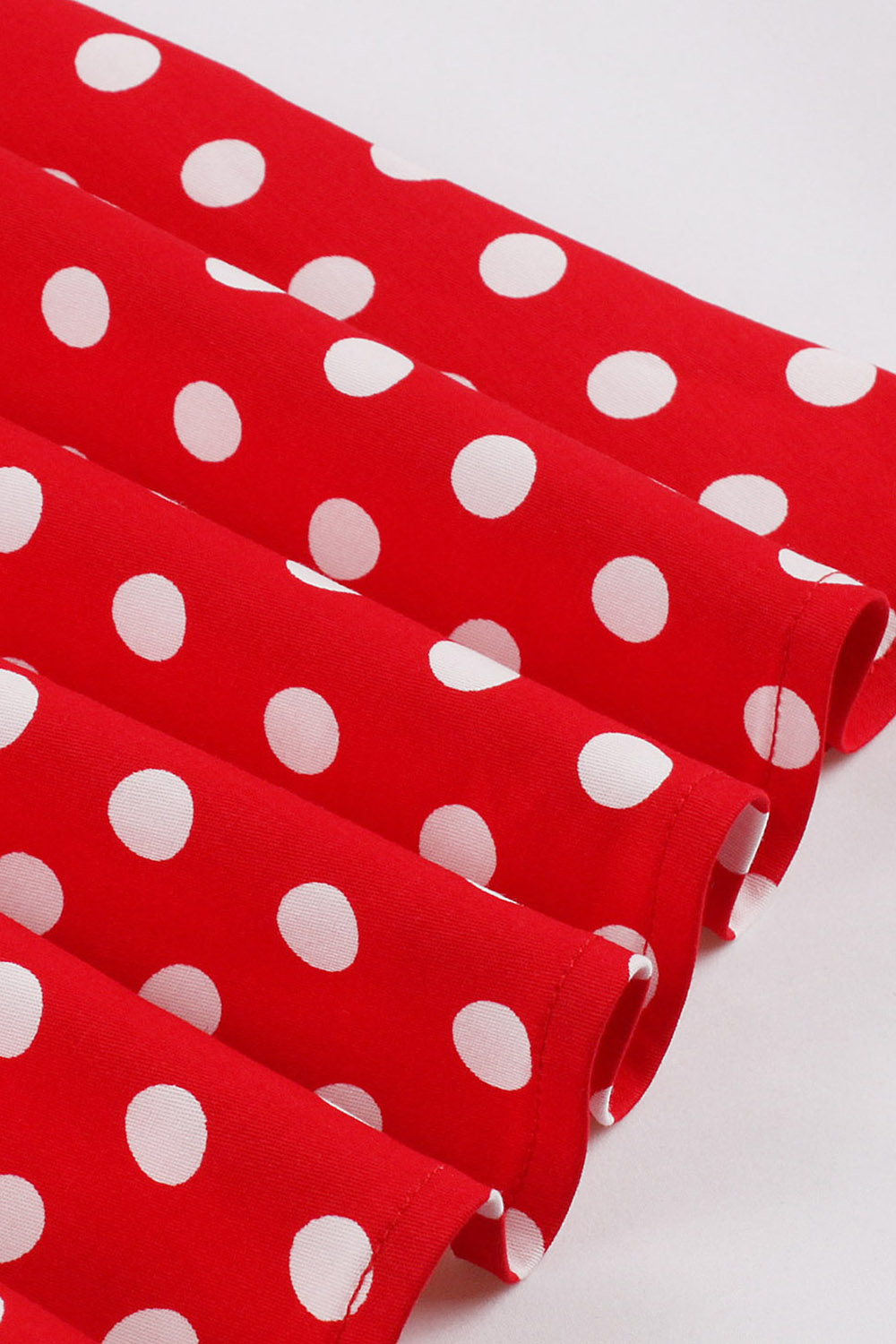 Round Neck Short Sleeves Bow Tie A-Line Midi Cocktall Dress