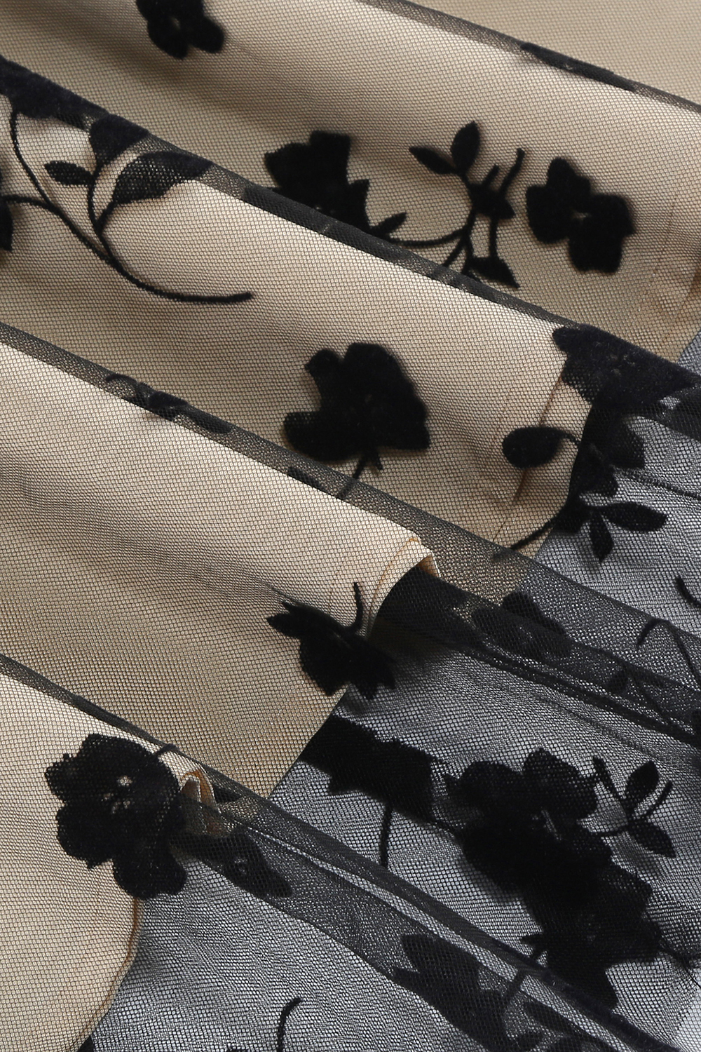 Classic Butterfly Print Belted Tea Dress