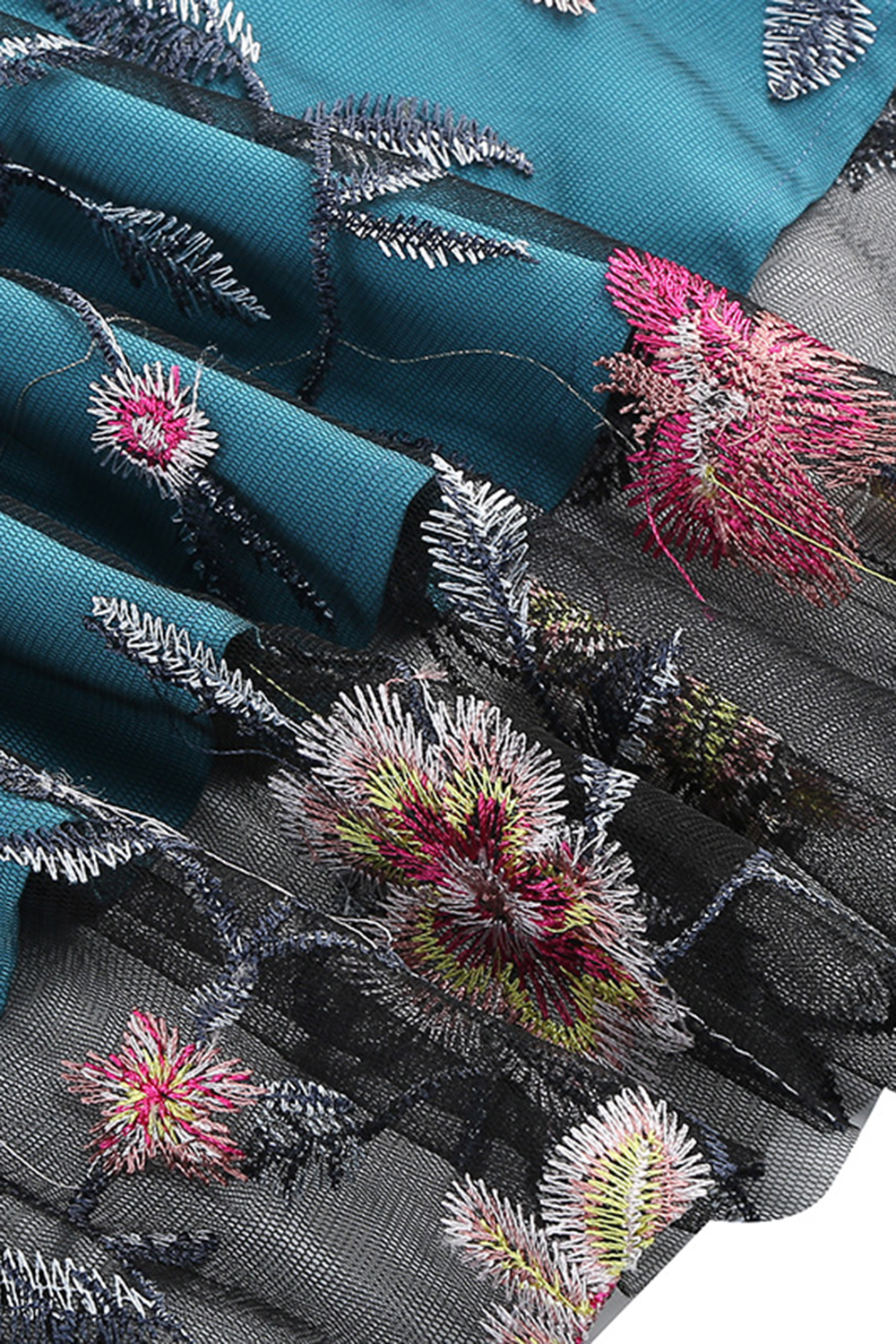 Elegant Appliques Zipper A-line Cocktall Dress