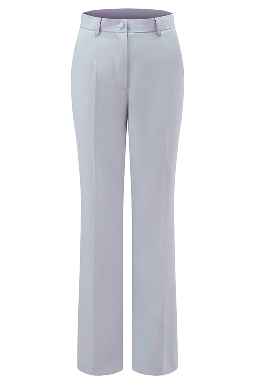 2 Piece Grey Blue Shawl Lapel Women Prom Suits with Lace