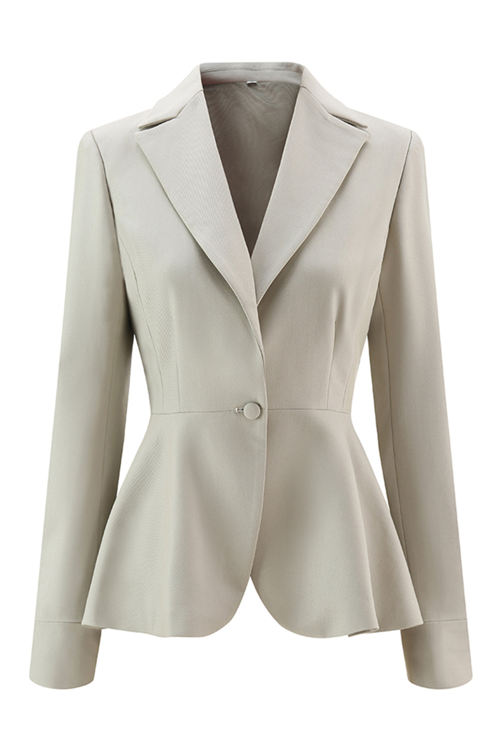 2 Piece Grey Green Satin Notched Lapel Women Prom Suits