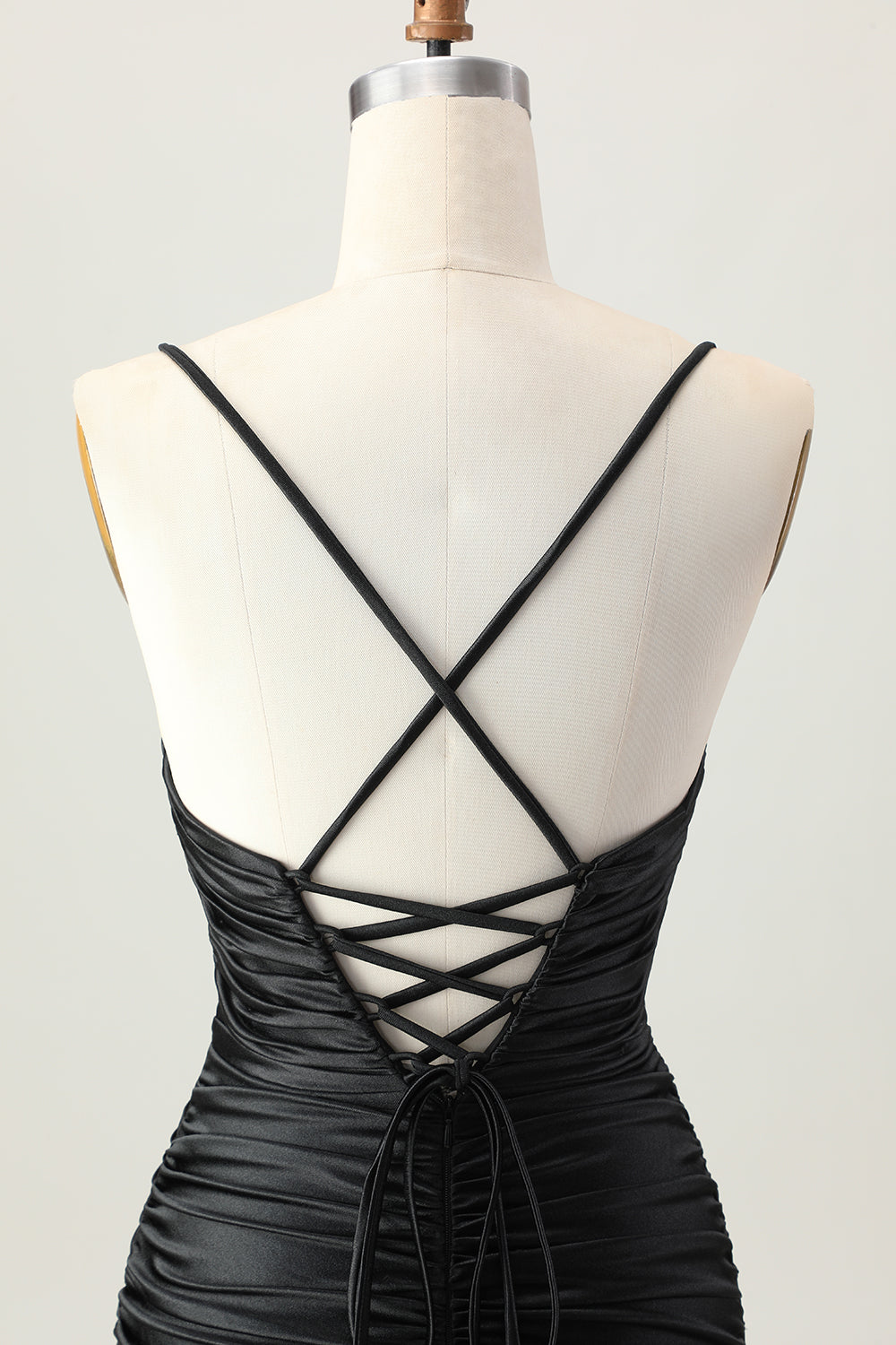 Sparkly Blue Tight Cut Out Cami Short Homecoming Dress