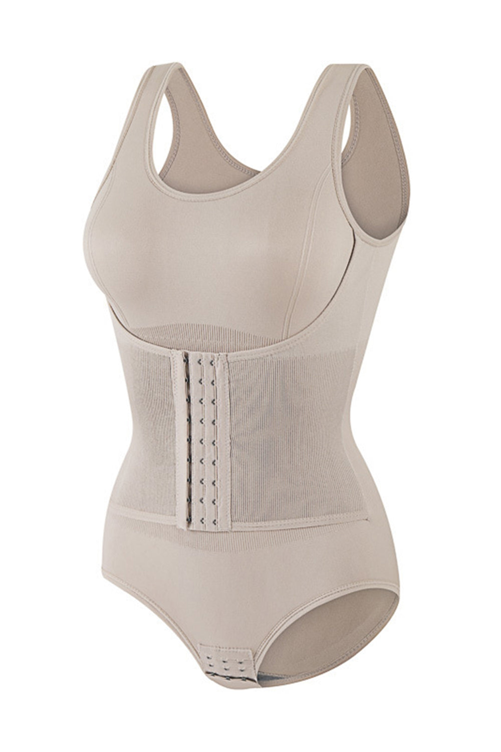 Push Up Tummy Control Coffee Buckle Waist Shapewear
