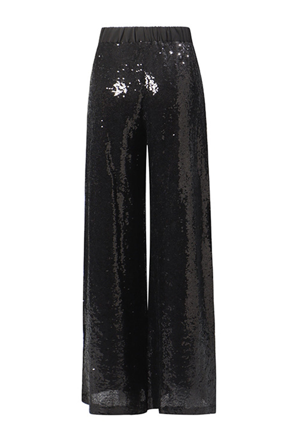 Sparkly Black and Red Peak Lapel Single Breasted Sequin Prom Suits