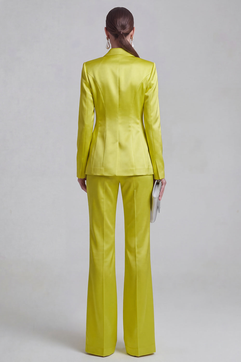 2 Piece Blue Slim Fit Peak Lapel Double Breasted Business Suits