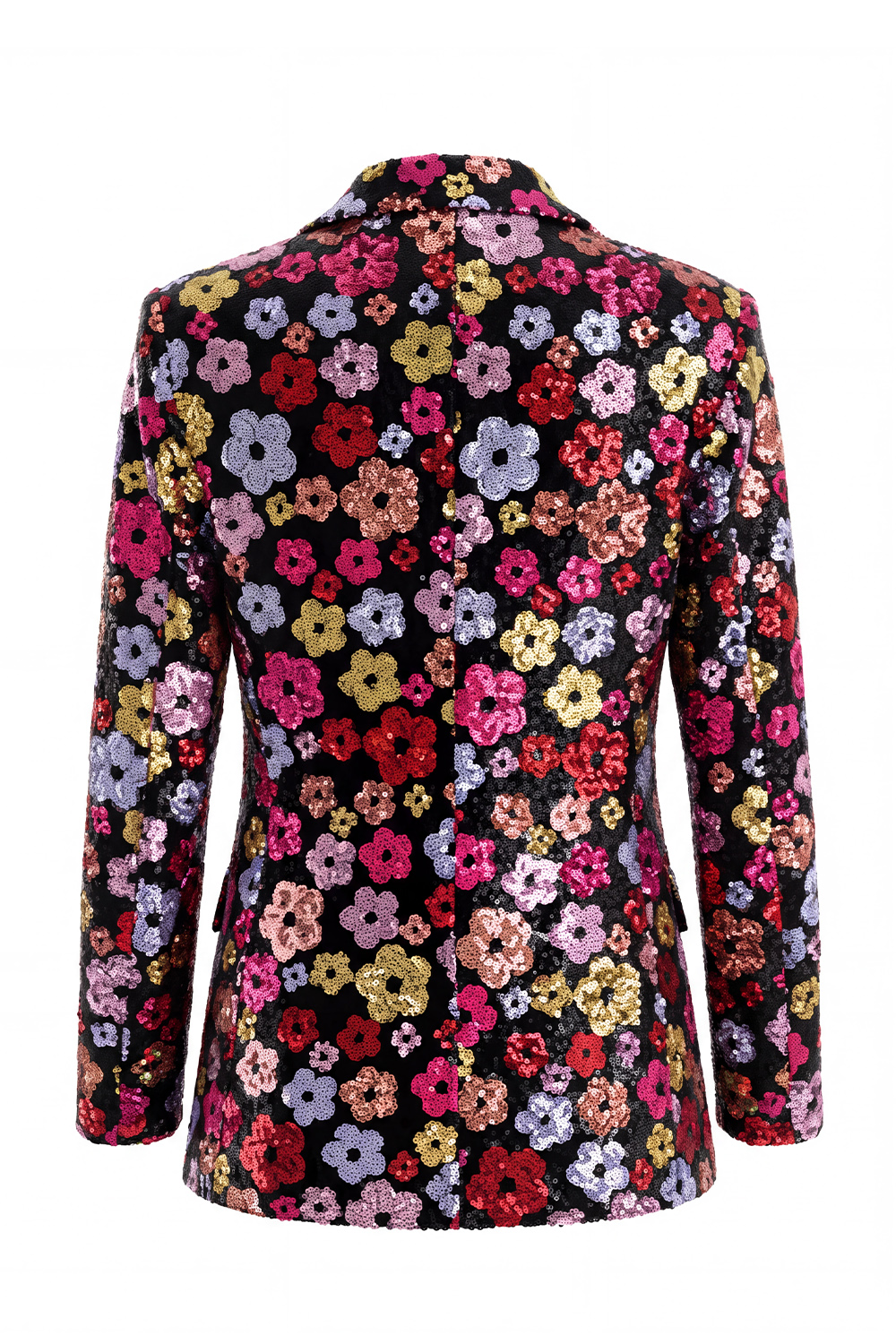 Khaki Floral Peak Lapel Single Breasted 2 Piece Business Suits with Pockets