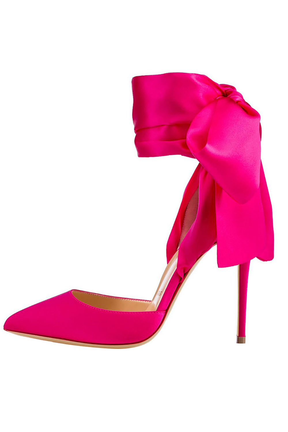 Elegant Pointed High Heels Party Shoes with Bows