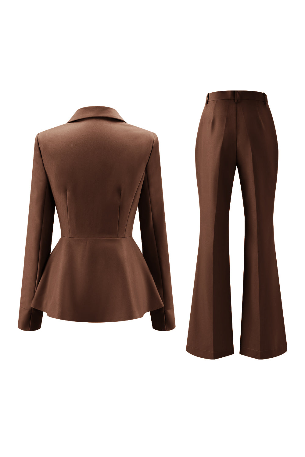 2 Piece Grey Green Satin Notched Lapel Women Prom Suits