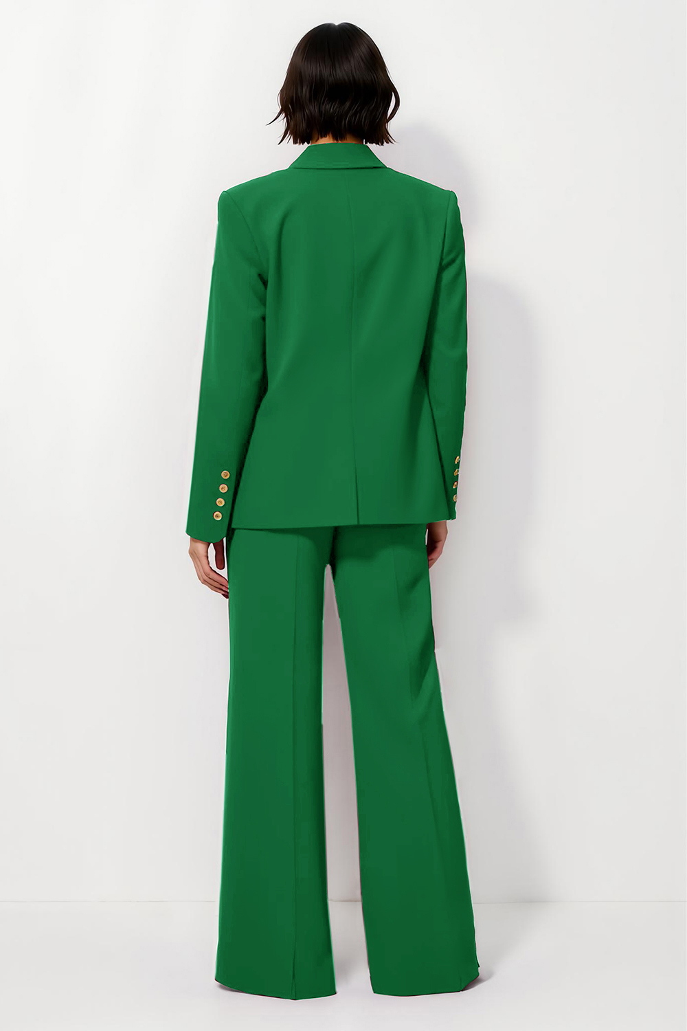 2 Piece Burgundy Satin Notched Lapel Business Suits with Pockets