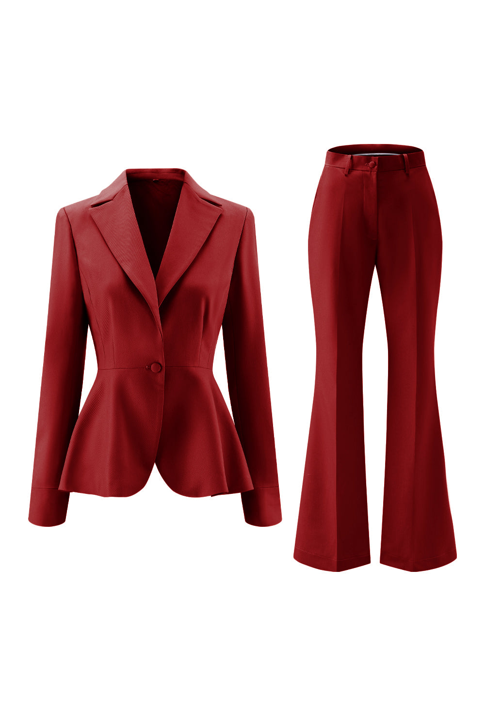 2 Piece Grey Green Satin Notched Lapel Women Prom Suits