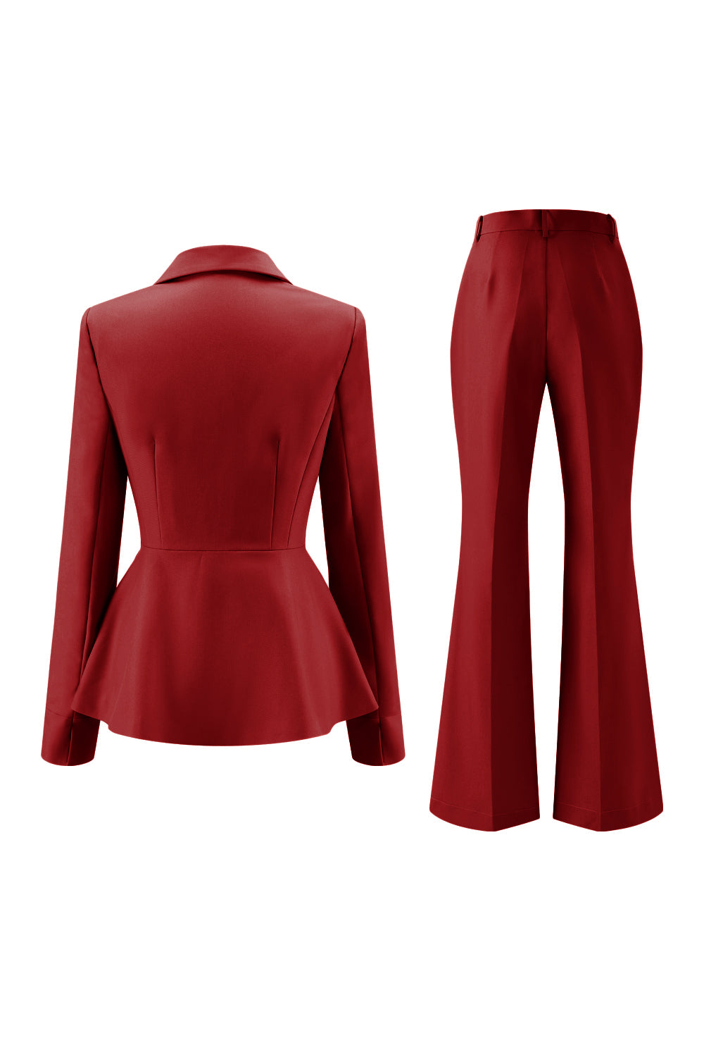 2 Piece Grey Green Satin Notched Lapel Women Prom Suits