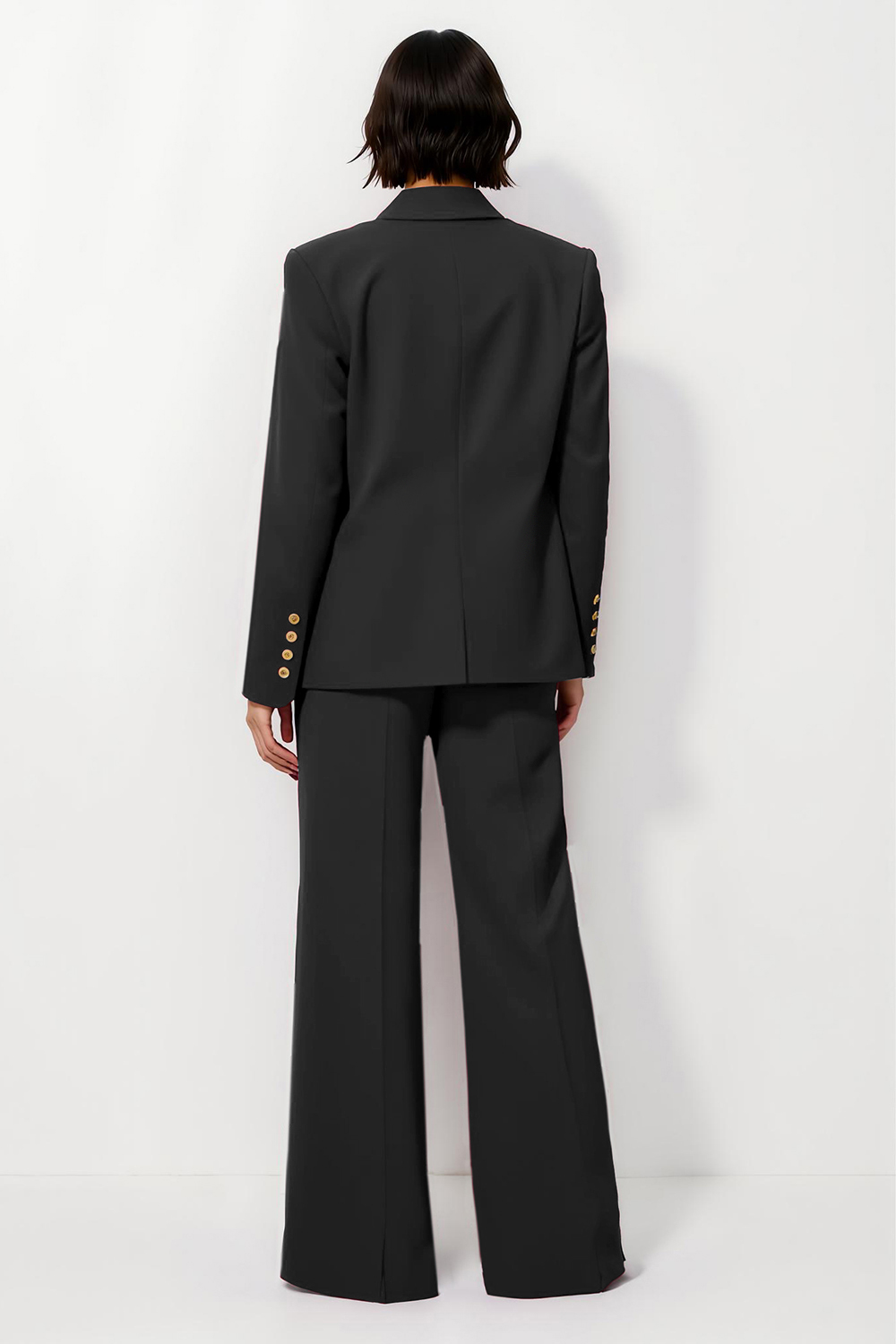 2 Piece Burgundy Satin Notched Lapel Business Suits with Pockets