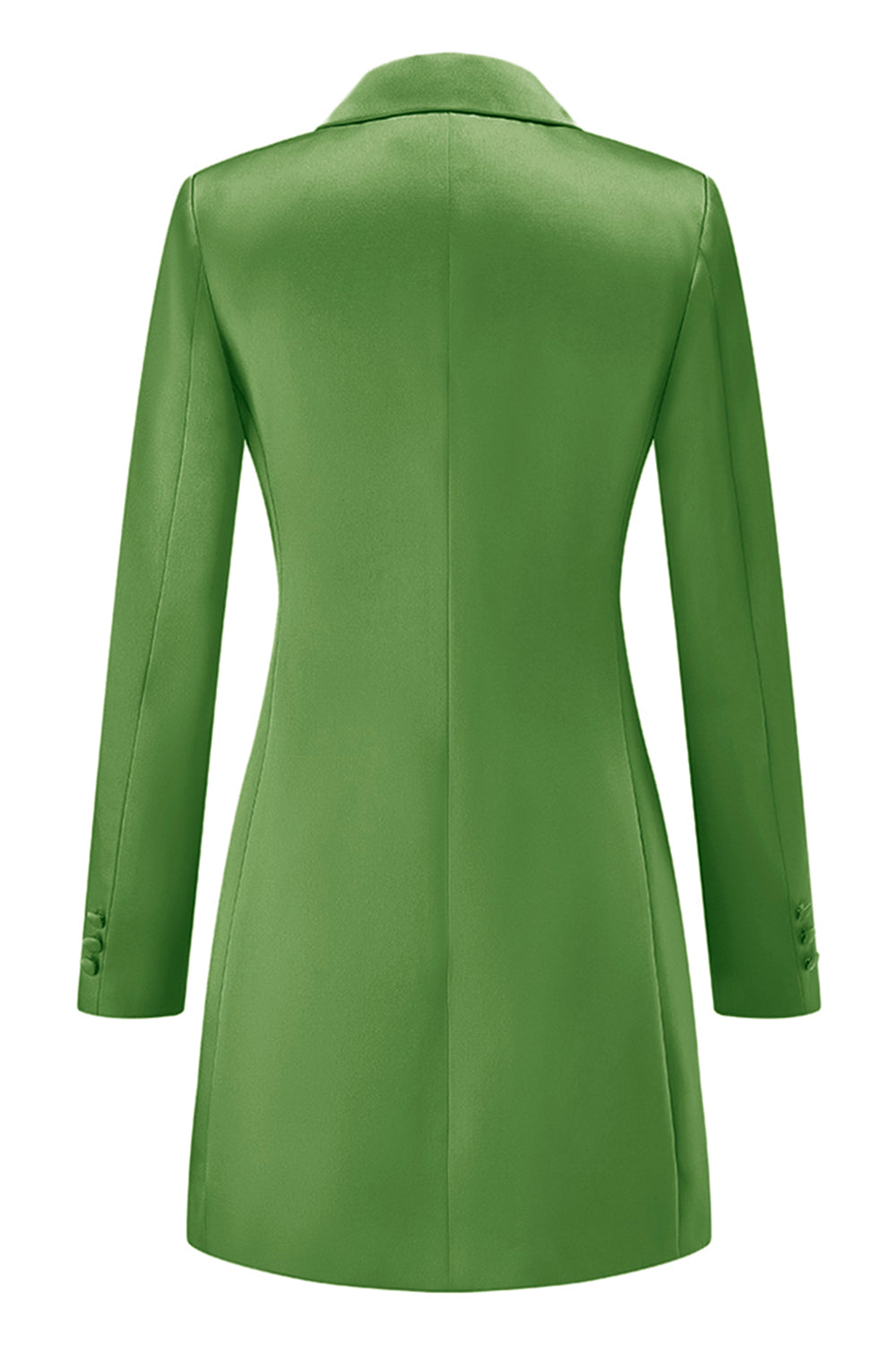 Candy Pink Single Breasted Peak Lapel Women Business Blazer