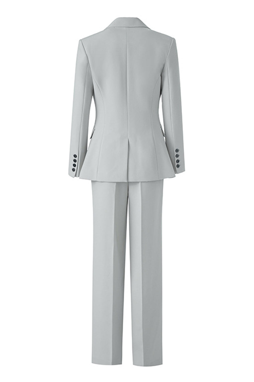 3 Piece Black Notched Lapel Slim FIt Business Suits with Jacket