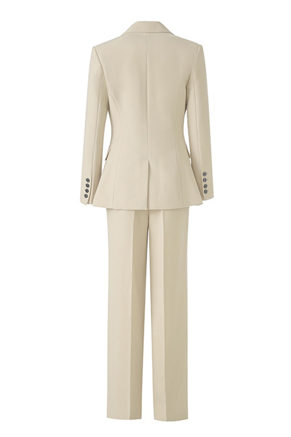 3 Piece Black Notched Lapel Slim FIt Business Suits with Jacket