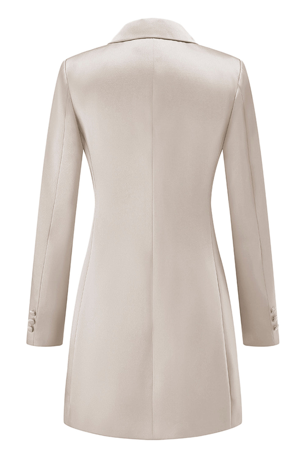 Candy Pink Single Breasted Peak Lapel Women Business Blazer