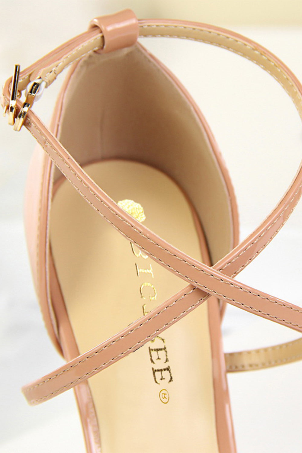 Simple White Stiletto Sandals High Heels for Women